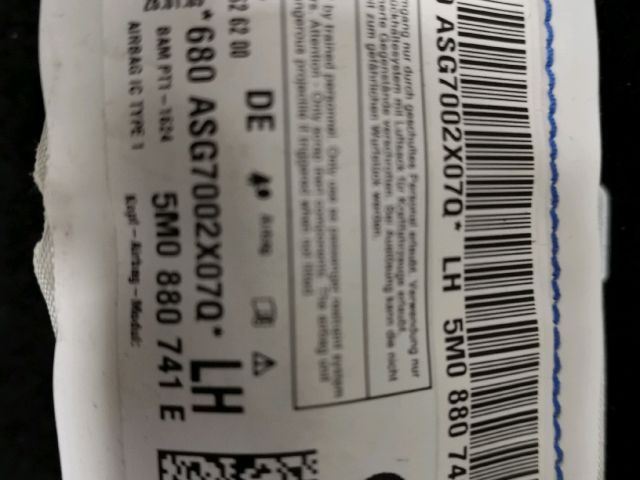 bontott VW GOLF PLUS Bal Függönylégzsák és Oldallégzsák