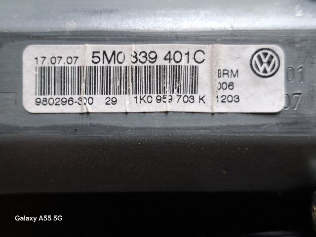 bontott VW GOLF PLUS Bal hátsó Ablakemelő Motor