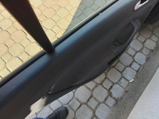 bontott VW GOLF PLUS Bal hátsó Fixüveg (Ajtóban)