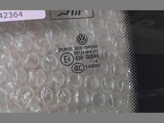 bontott VW GOLF PLUS Bal hátsó Fixüveg (Ajtóban)