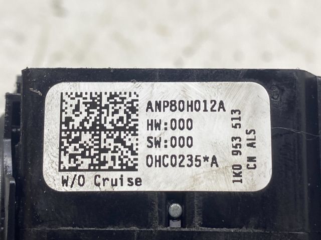 bontott VW GOLF PLUS Bal Kormánykapcsoló Irányjelző