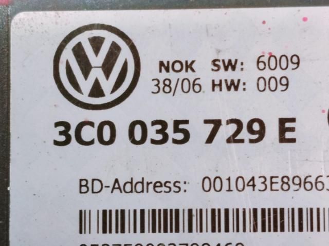bontott VW GOLF PLUS Bluetooth Elektronika