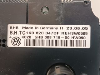 bontott VW GOLF PLUS Fűtéskapcsoló (manuális klímás)