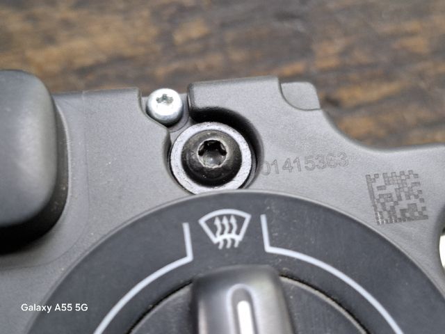 bontott VW GOLF PLUS Fűtéskapcsoló (manuális klímás)