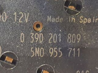 bontott VW GOLF PLUS Hátsó Ablaktörlő Motor