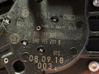 bontott VW GOLF PLUS Hátsó Ablaktörlő Motor