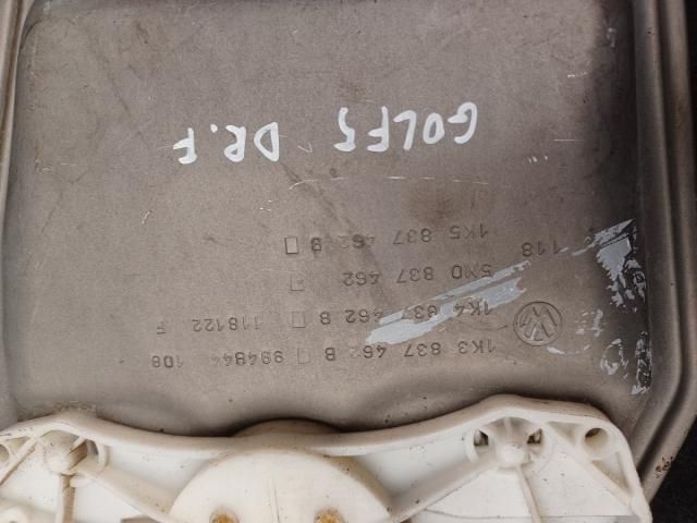 bontott VW GOLF PLUS Jobb első Ablakemelő Szerkezet (Elektromos)