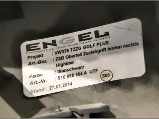 bontott VW GOLF PLUS Jobb első Kilincs Burkolat