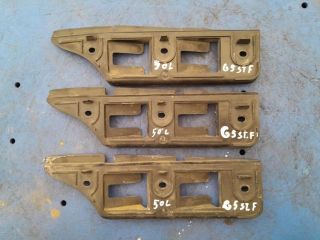 bontott VW GOLF PLUS Jobb első Lökhárító Tartó (Műanyag)