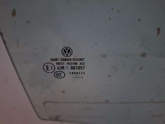 bontott VW GOLF PLUS Jobb hátsó Ablak