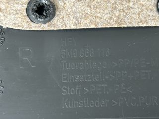 bontott VW GOLF PLUS Jobb hátsó Ajtó Kárpit