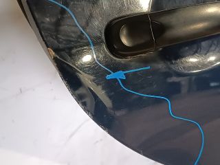 bontott VW GOLF PLUS Jobb hátsó Ajtó (Részeivel)