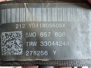 bontott VW GOLF PLUS Jobb hátsó Biztonsági Öv