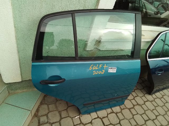 bontott VW GOLF PLUS Jobb hátsó Fixüveg (Ajtóban)