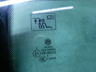 bontott VW GOLF PLUS Jobb hátsó Fixüveg (Ajtóban)