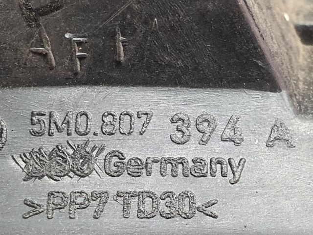 bontott VW GOLF PLUS Jobb hátsó Oldal Lökhárító Tartó (Műanyag)