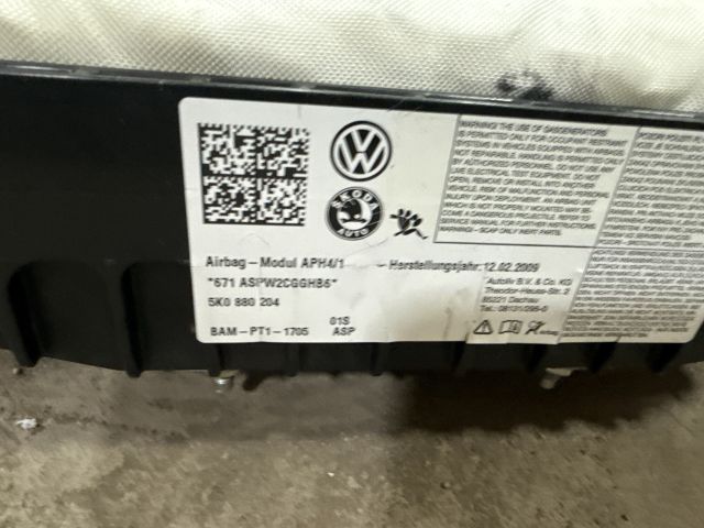 bontott VW GOLF PLUS Komplett Légzsák Szett