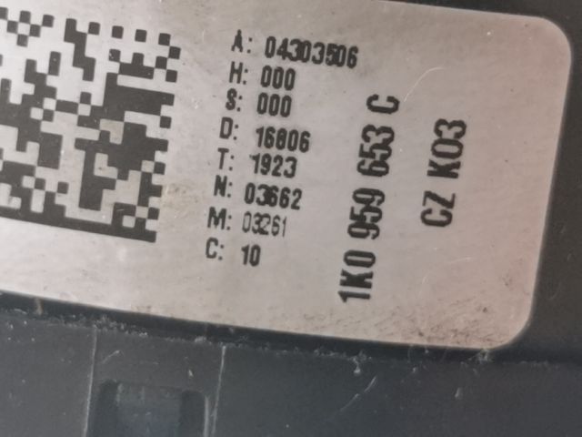 bontott VW GOLF PLUS Légzsák Átvezető Szalagkábel