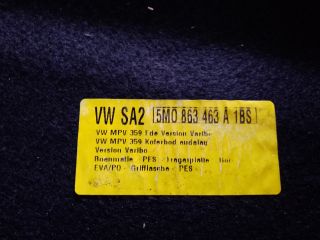 bontott VW GOLF PLUS Pótkerék Takaró