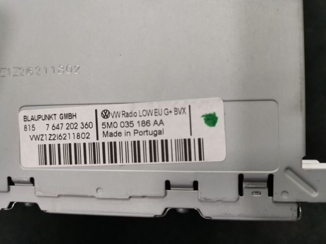 bontott VW GOLF PLUS Rádió / CD