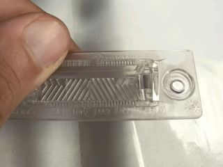 bontott VW GOLF PLUS Rendszámtábla Világítás Keret