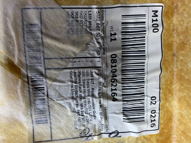 bontott VW GOLF PLUS Tetőkárpit