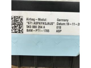 bontott VW GOLF PLUS Utasoldali Légzsák