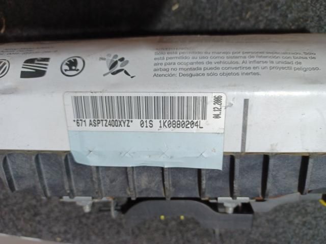 bontott VW GOLF PLUS Utasoldali Légzsák