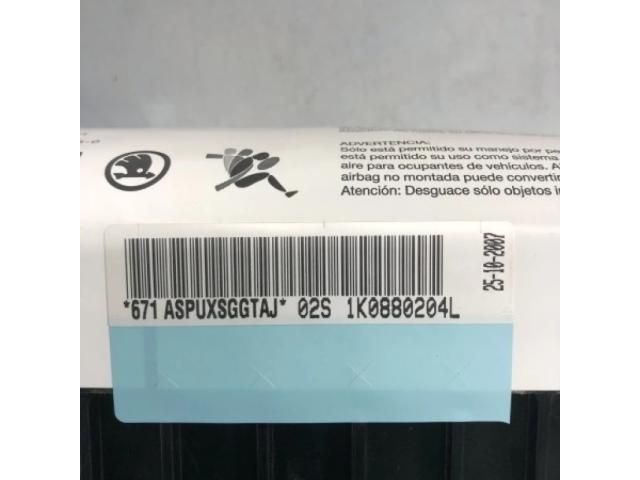 bontott VW GOLF PLUS Utasoldali Légzsák