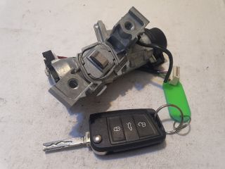 bontott VW GOLF SPORTSVAN Gyújtáskapcsoló Házzal