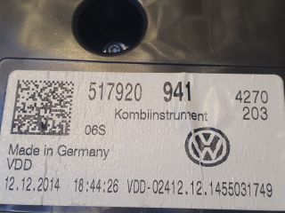 bontott VW GOLF SPORTSVAN Kilométeróra