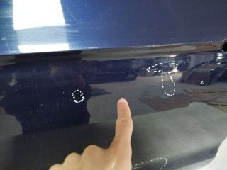 bontott VW GOLF SPORTSVAN Bal első Ajtó (Üres lemez)