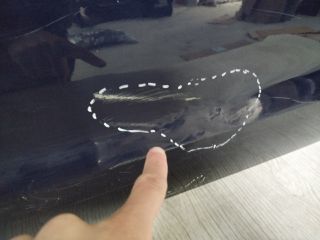 bontott VW GOLF SPORTSVAN Bal első Ajtó (Üres lemez)