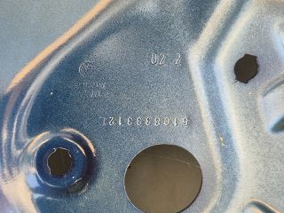 bontott VW GOLF SPORTSVAN Jobb hátsó Ajtó (Üres lemez)