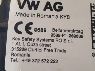 bontott VW GOLF SPORTSVAN Utasoldali Légzsák