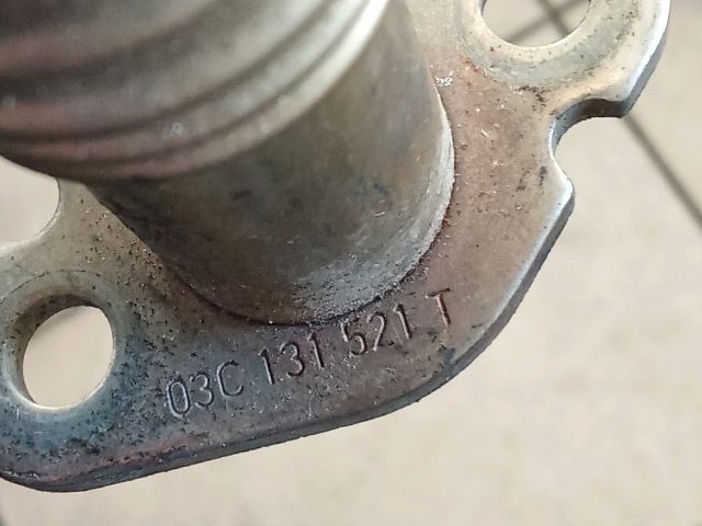 bontott VW GOLF V EGR Hűtő Cső