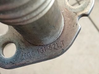 bontott VW GOLF V EGR Hűtő Cső