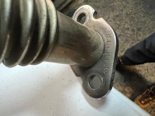 bontott VW GOLF V EGR Hűtő Cső