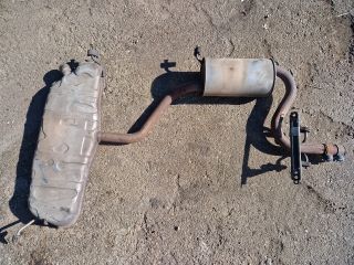 bontott VW GOLF V Komplett Kipufogó Rendszer