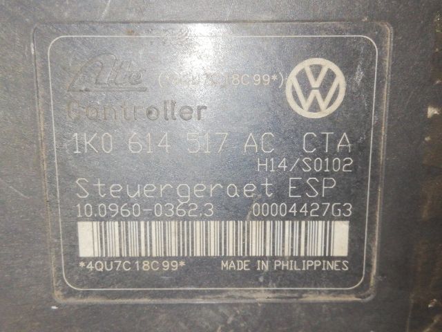 bontott VW GOLF V ABS Kocka