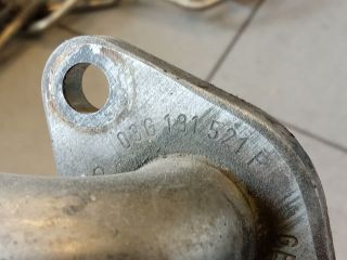 bontott VW GOLF V EGR Hűtő Cső