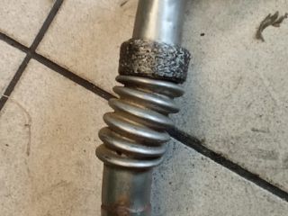 bontott VW GOLF V EGR Hűtő Cső