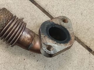 bontott VW GOLF V EGR Hűtő Cső