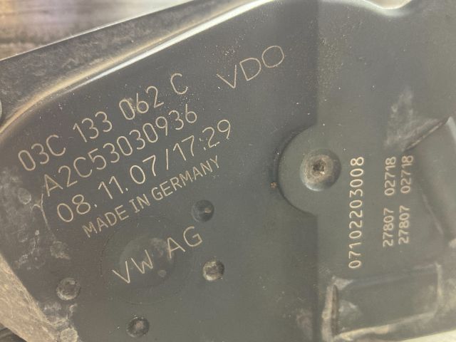 bontott VW GOLF V Fojtószelep (Elektromos)