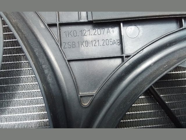 bontott VW GOLF V Hűtő Ventilátor(ok), Radiátor(ok) Szett