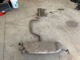 bontott VW GOLF V Komplett Kipufogó Rendszer