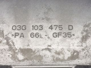 bontott VW GOLF V Szelepfedél