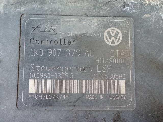 bontott VW GOLF V ABS Kocka