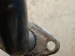 bontott VW GOLF V EGR Hűtő Cső