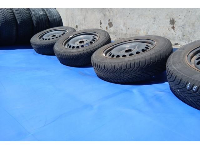 bontott VW GOLF V Acélfelni Szett Gumival